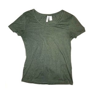 Olive green tee